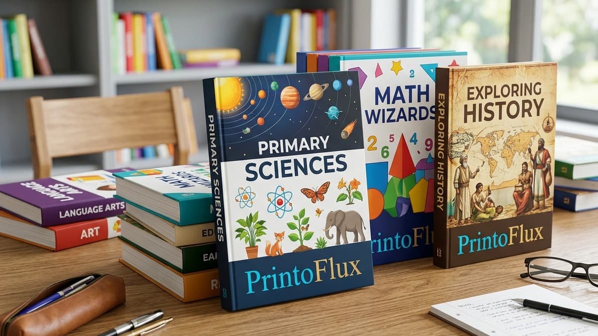 Printing for Schools & Institutions in the UAE: Textbooks, Exercise Books & More