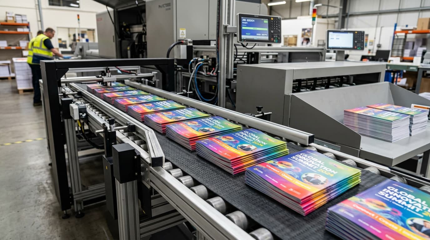 Digital press producing a short-run printed sheet